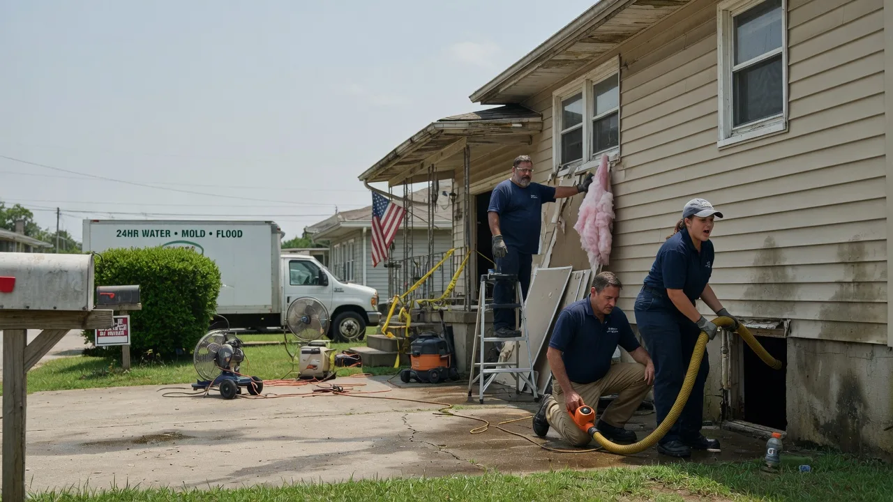 Water Damage Repair in Lilesville, NC near me